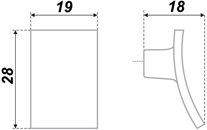 ручка RC103SC.4 (50)/ПОД ЗАКАЗ  