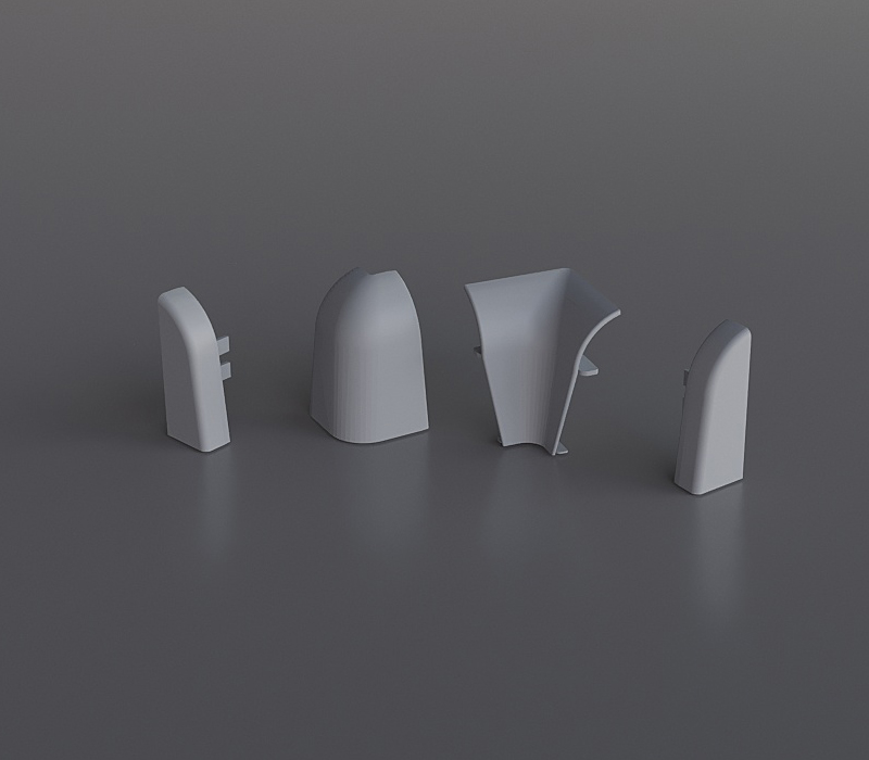 Комплект для плинтуса TwinC Granite-07