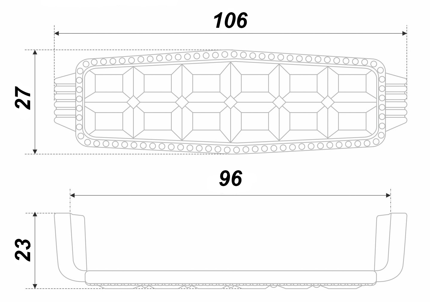 ручка RS122MAB.4/96/Bg (40) ВЫВОД