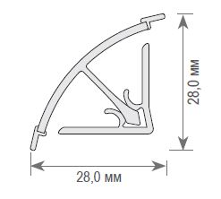  Плинтус 113 Каньон 3м  ПОД ЗАКАЗ