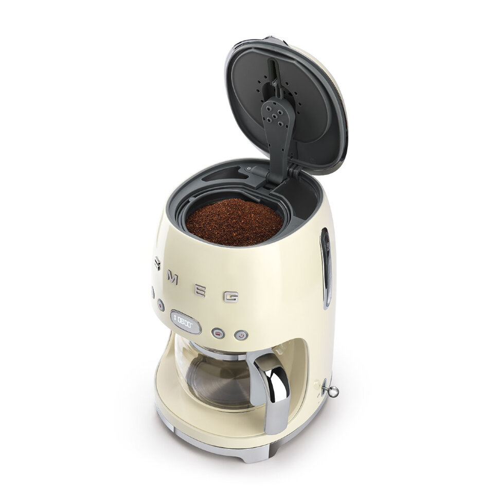 Капельная кофеварка SMEG DCF02CREU, кремовый