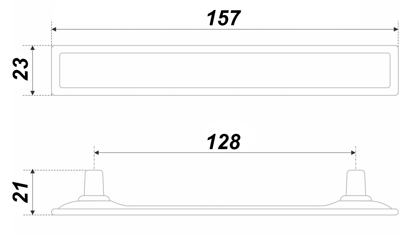 ручка RS123MAB.4/128/Bg TOTEM/ПОД ЗАКАЗ