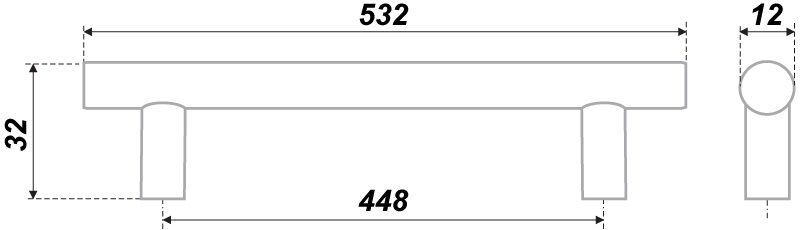 ручка RR002SC.5/448 (10) ВЫВОД