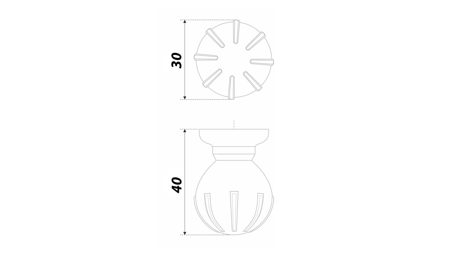 Ручка мебельная RC308MBSG.4 TILDA (20)/ПОД ЗАКАЗ