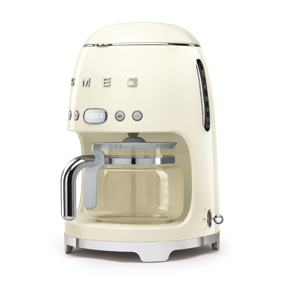 Капельная кофеварка SMEG DCF02CREU, кремовый