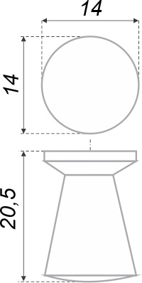 ручка RC002CP.4 (50)