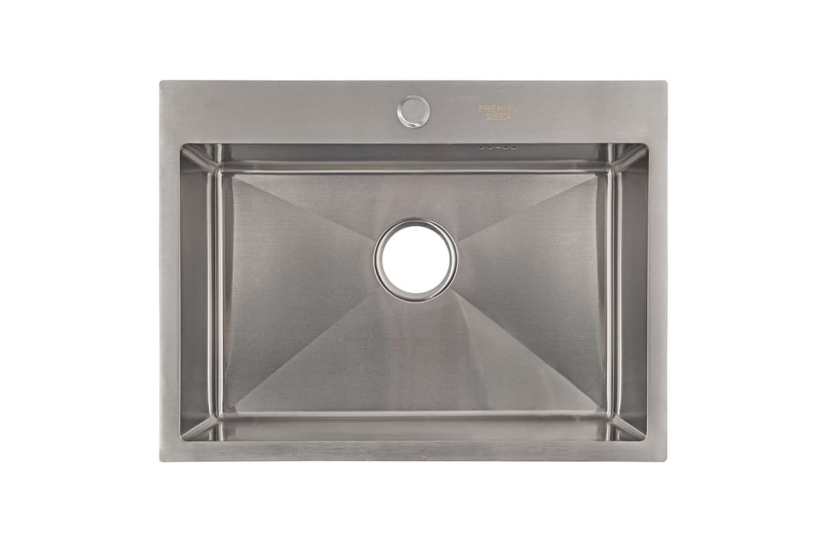 Мойка Premial 6045 ENVELOPE, Silk brush (600х450мм) 3мм