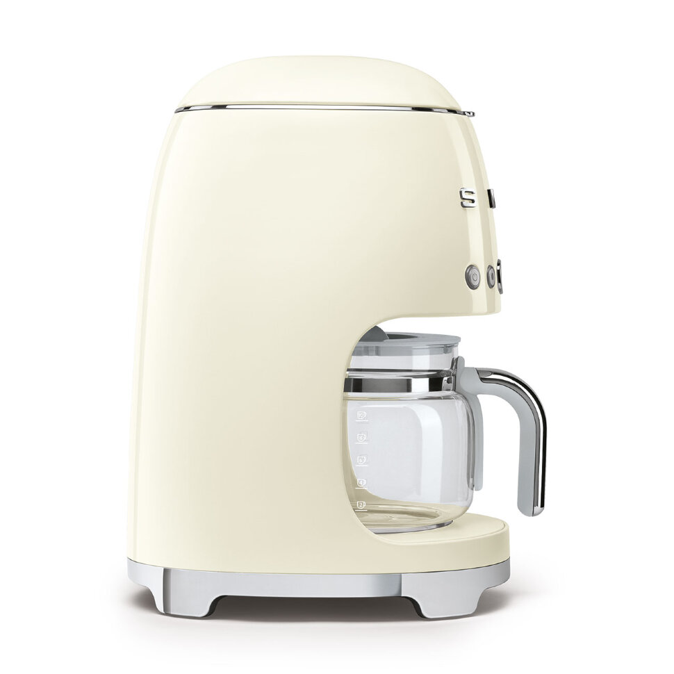Капельная кофеварка SMEG DCF02CREU, кремовый