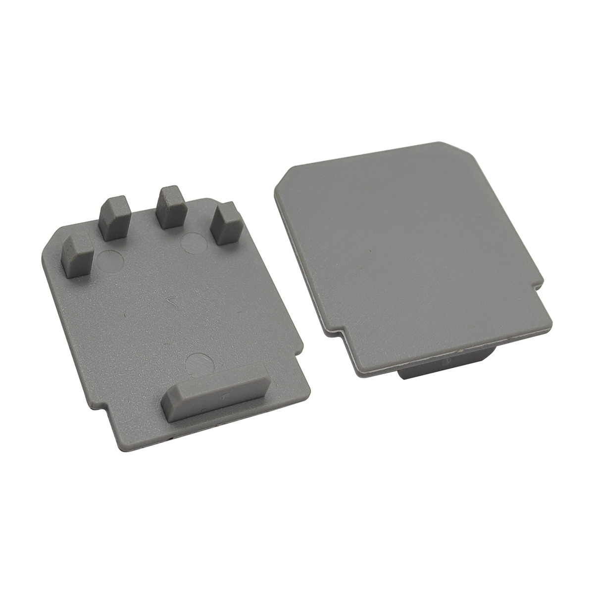 Заглушка верхней направляющей FELIX HILARIS Серая/шт