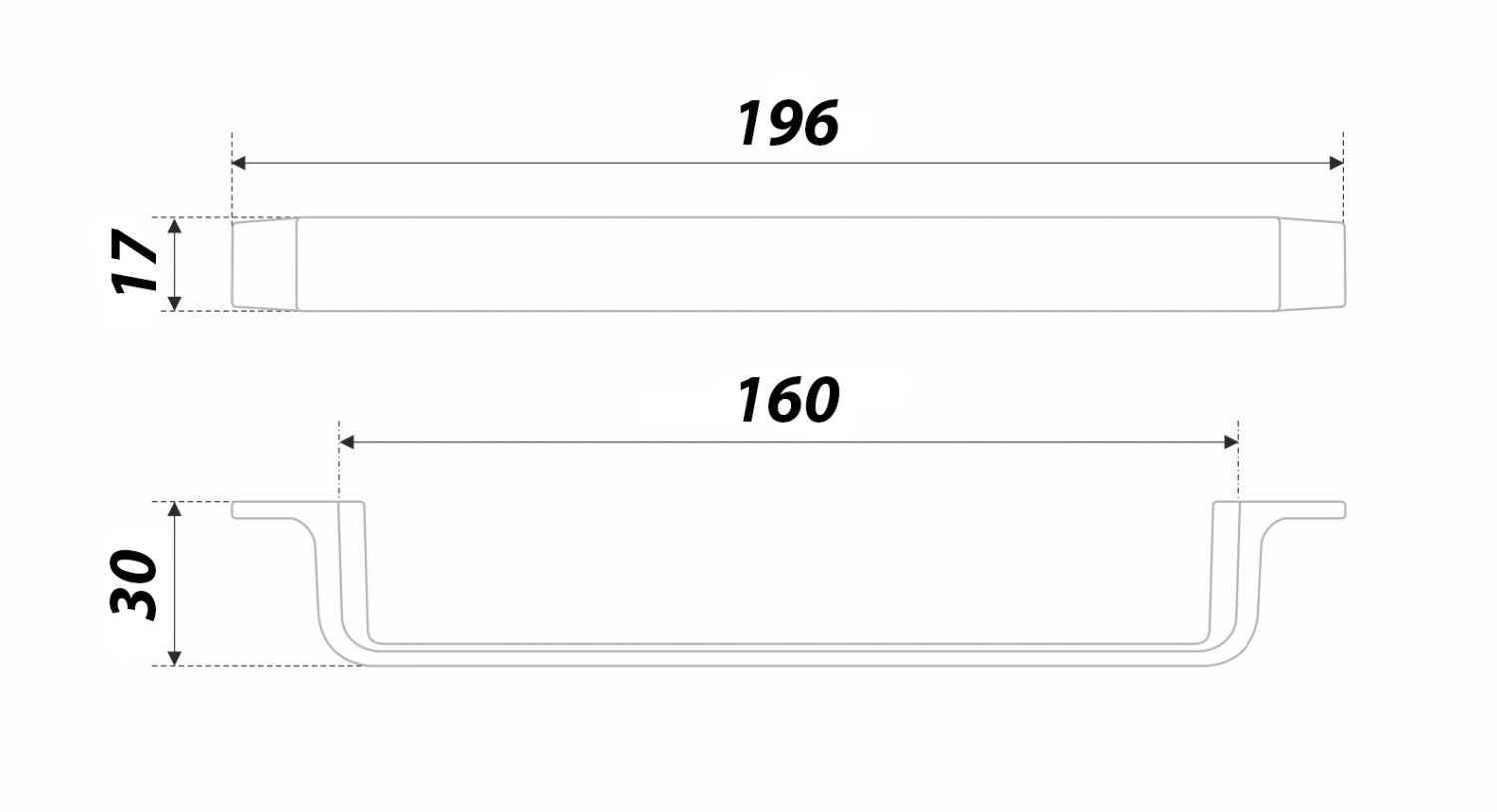 ручка RS299MBSN.4/160 IRON (10)
