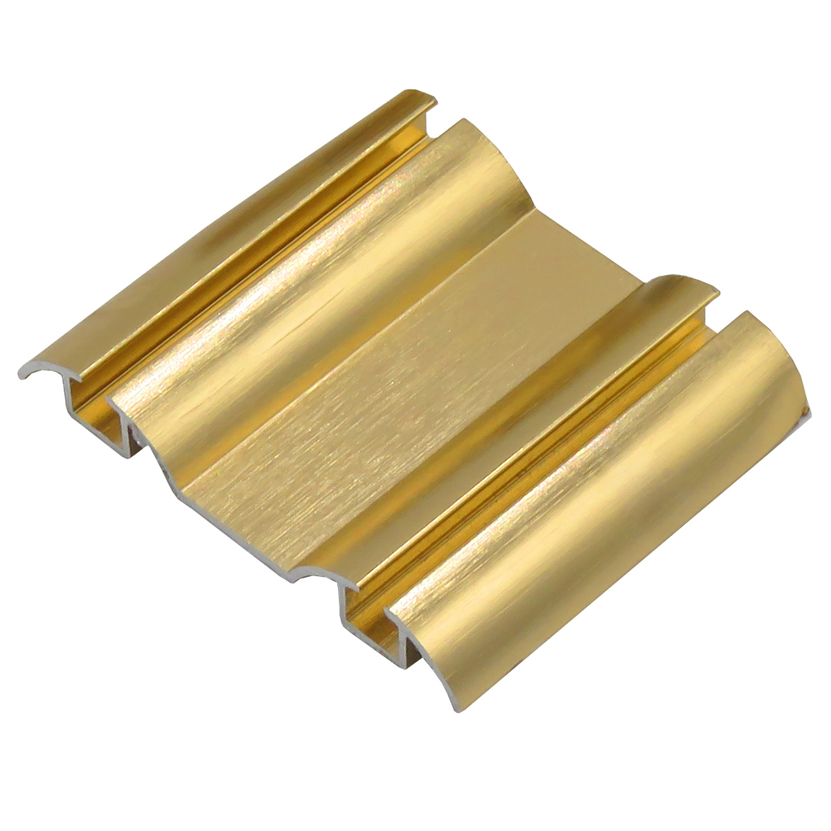 Трек нижний, Золото браш, 4500 мм (чр 4370 мм)