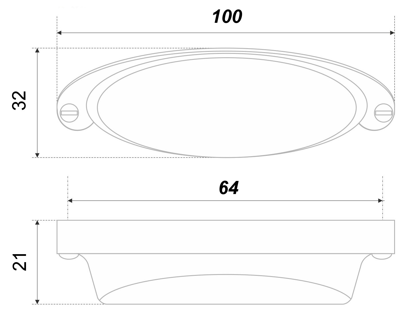 Ручка RS444DBL.4/64 (30) ВЫВОД