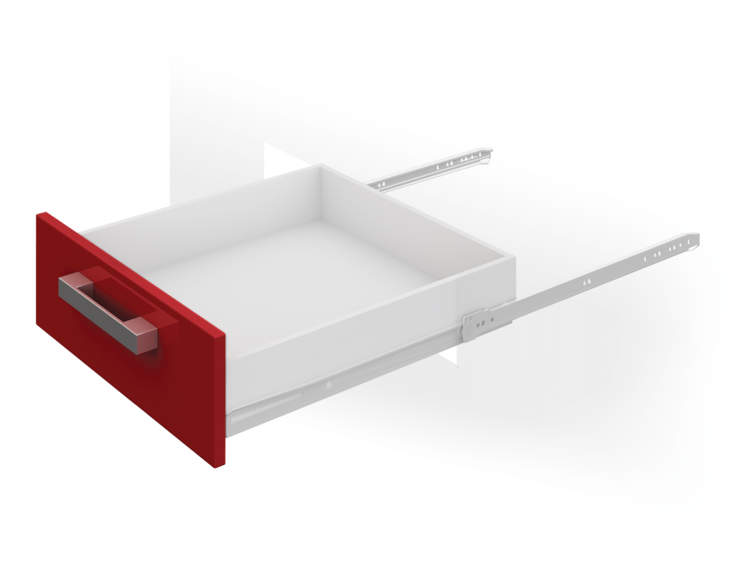 направляющие роликовые 500*0,9мм, белый (25)