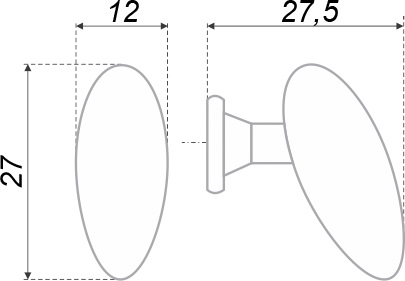 ручка RC003SC.4 (С0360) (50) П/ЗАКАЗ