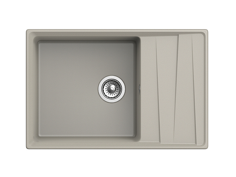 Мойка GranFest мрамор LEVEL GF-LV760L (760х500мм) Топаз П/ЗАКАЗ