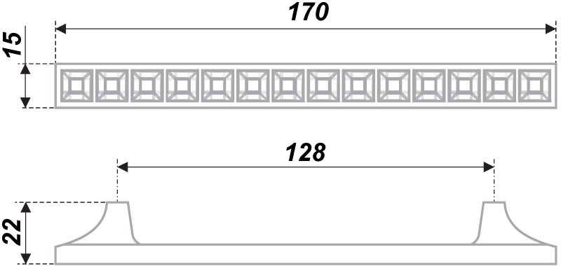 Ручка RS420CP/CrT.4/128 (20)/ПОД ЗАКАЗ 