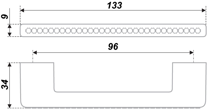 Ручка RS429CP/CrT.4/96 (50) ВЫВОД!