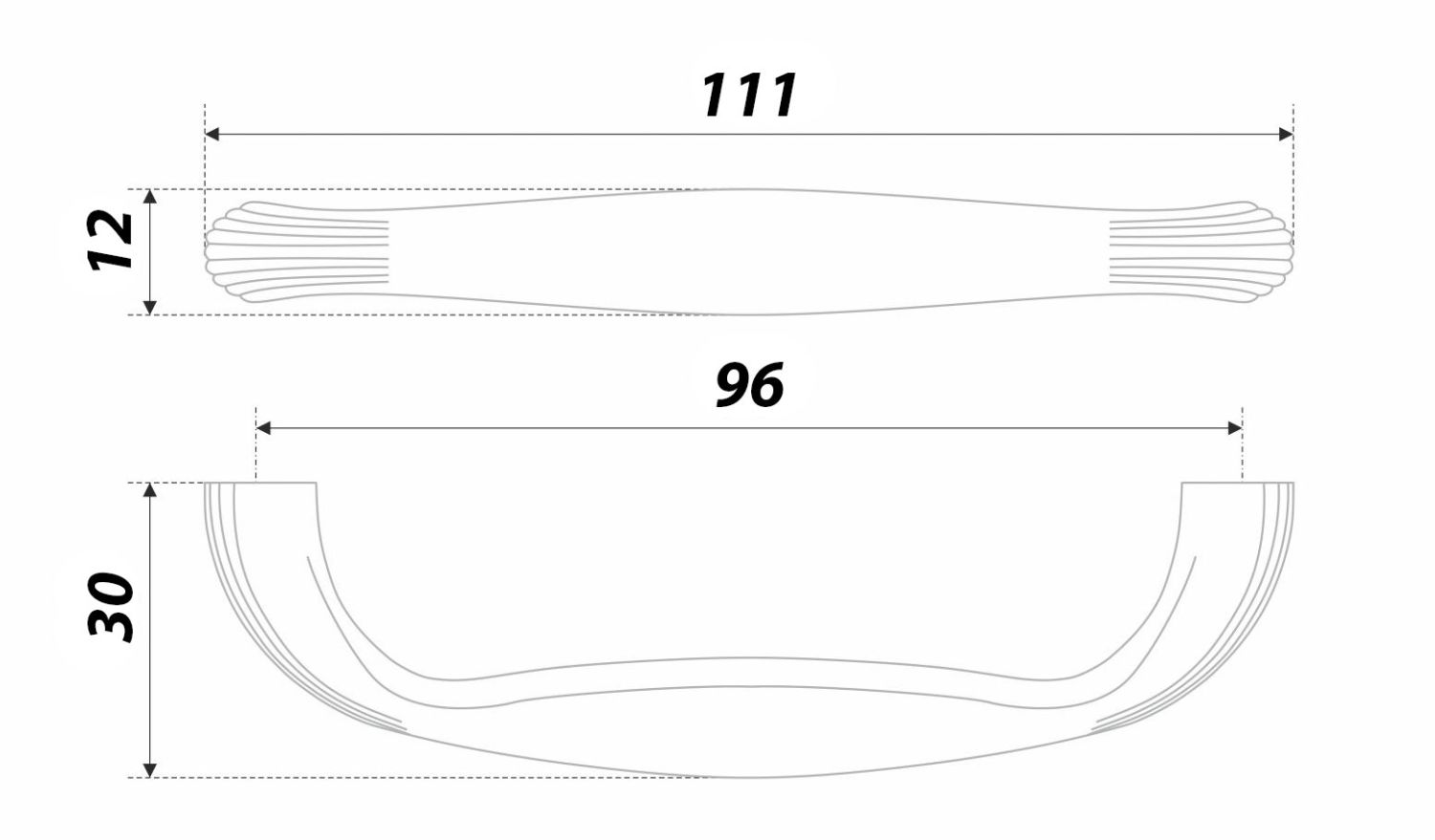 ручка RS198BAC.4/96 MAGICA/ПОД ЗАКАЗ 