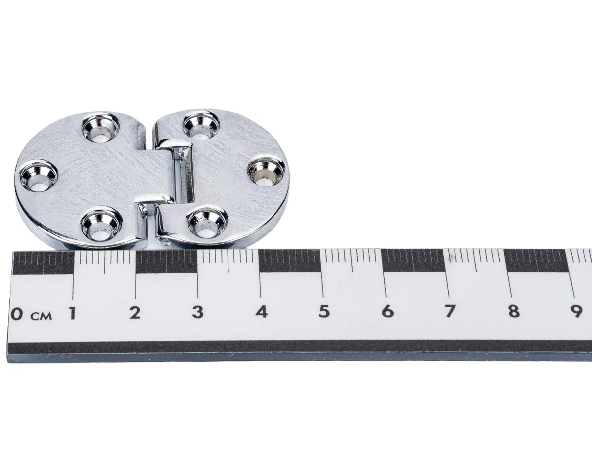 Петля секретерная  d29,5 * L14 , хром 50139